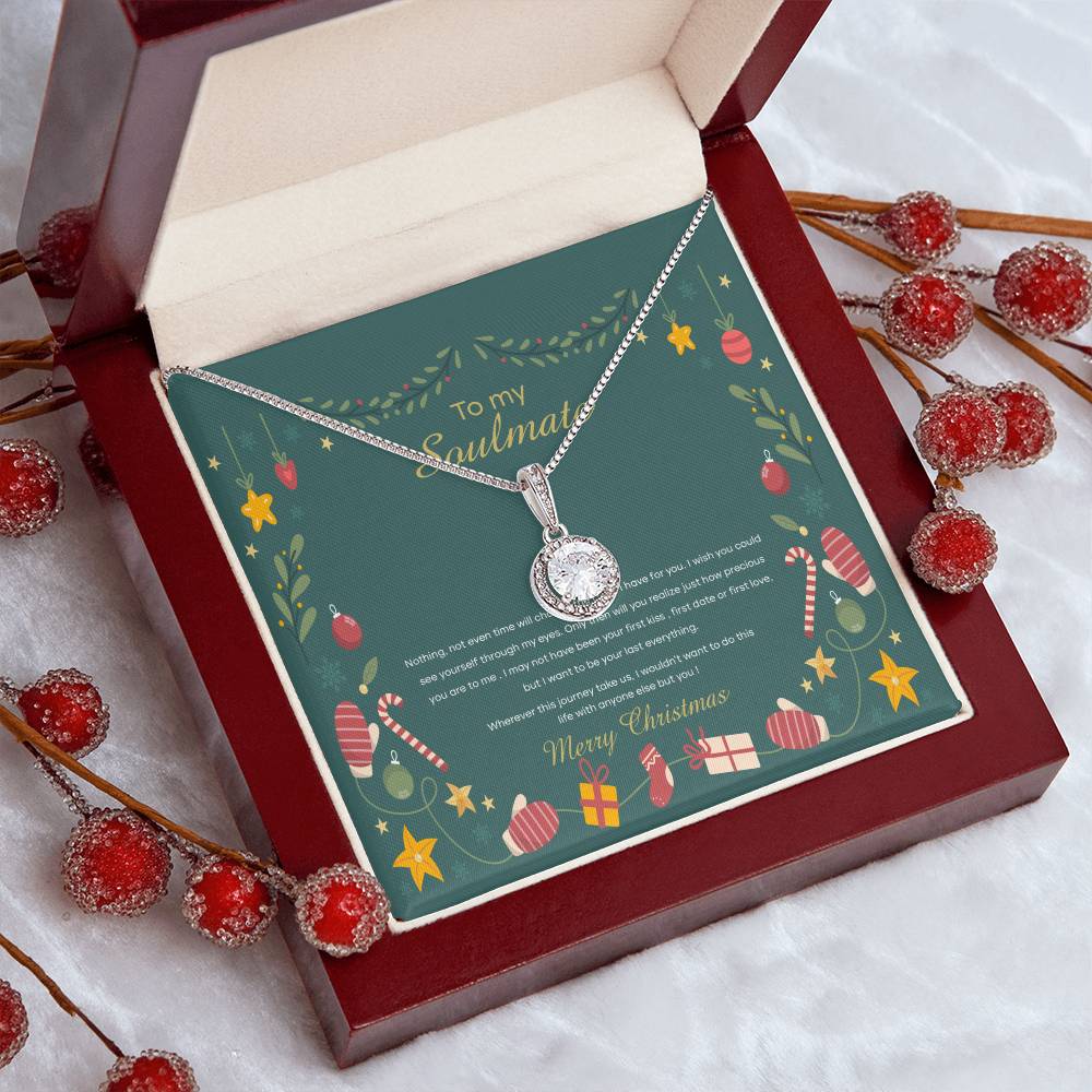 94098 Eternal Hope Necklace, Gift to My Soulmate with Beautiful Message Card