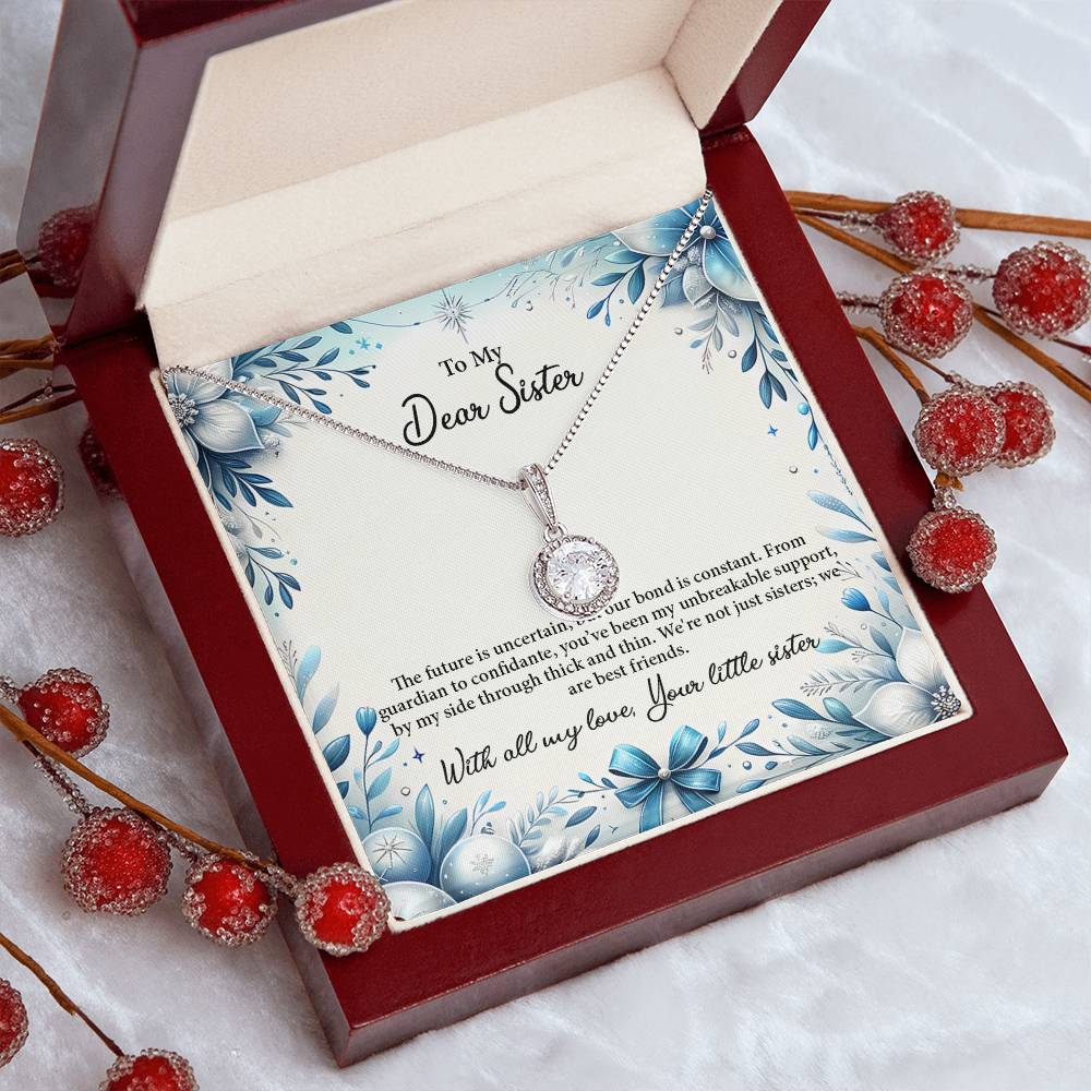 4050d Eternal Hope Necklace, Gift to my Sister with Beautiful Message Card