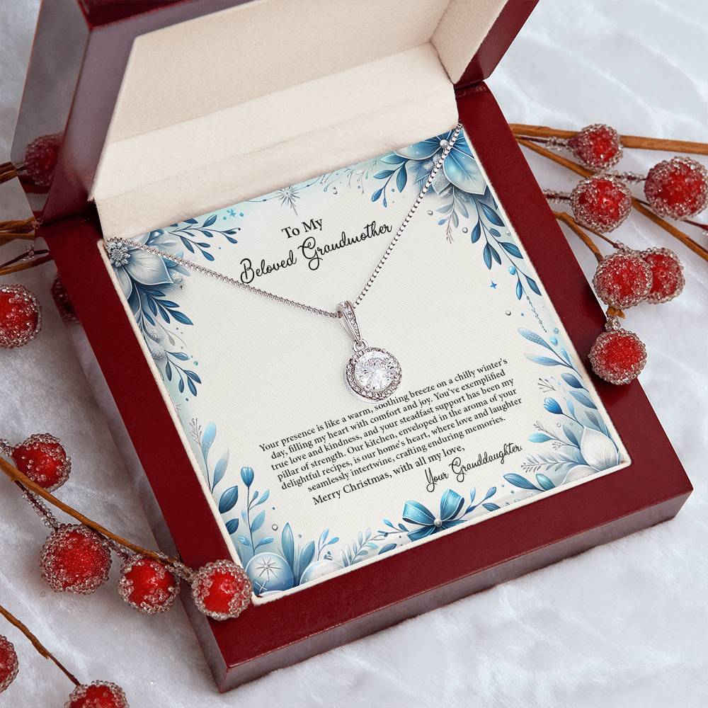 4050c Eternal Hope Necklace, Gift to my Grandma with Beautiful Message Card