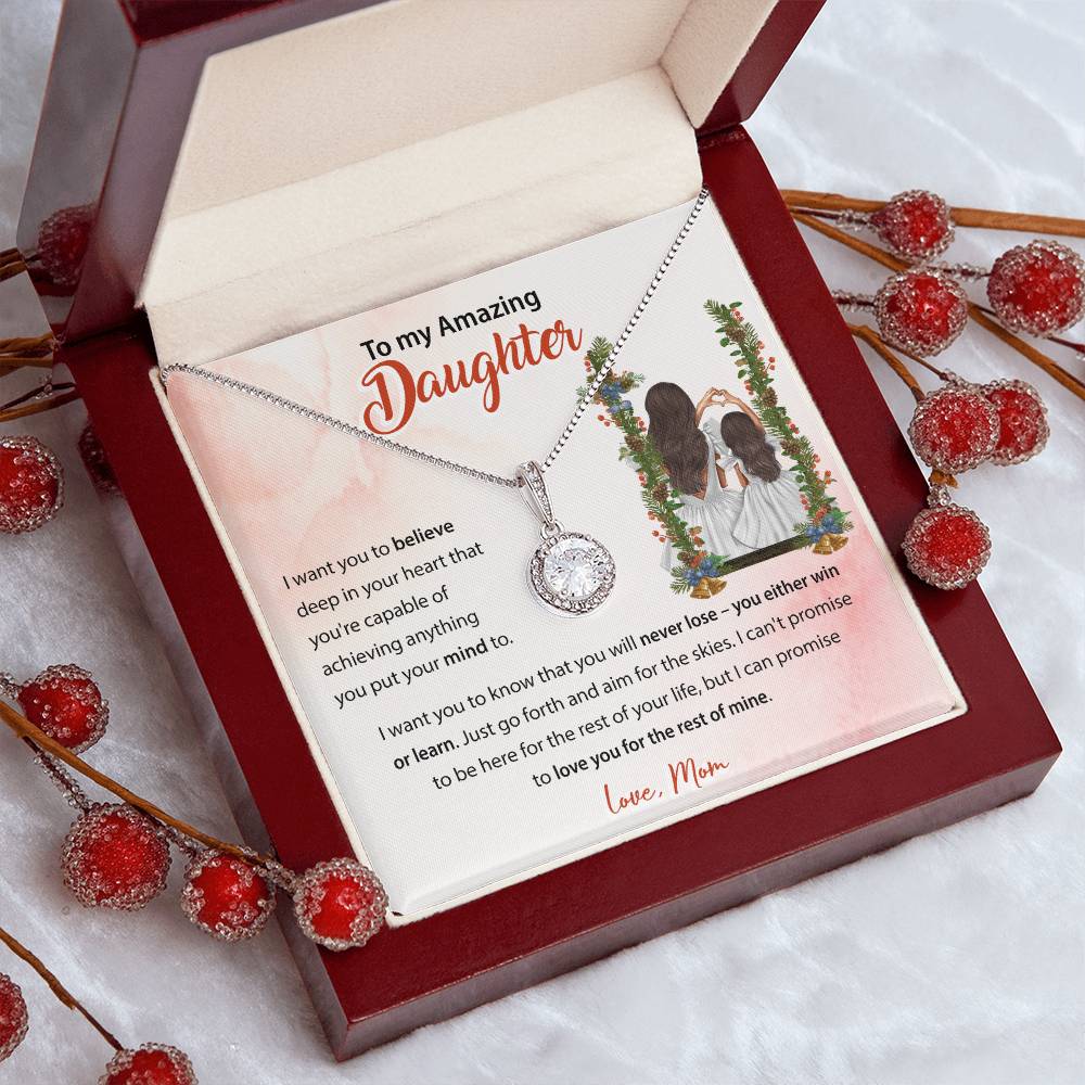 94683c Eternal Hope Necklace, Gift to my Daughter with Beautiful Message Card