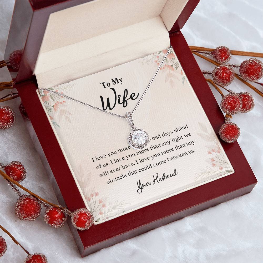 4025a Eternal Hope Necklace, Gift to My Wife with Beautiful Message Card