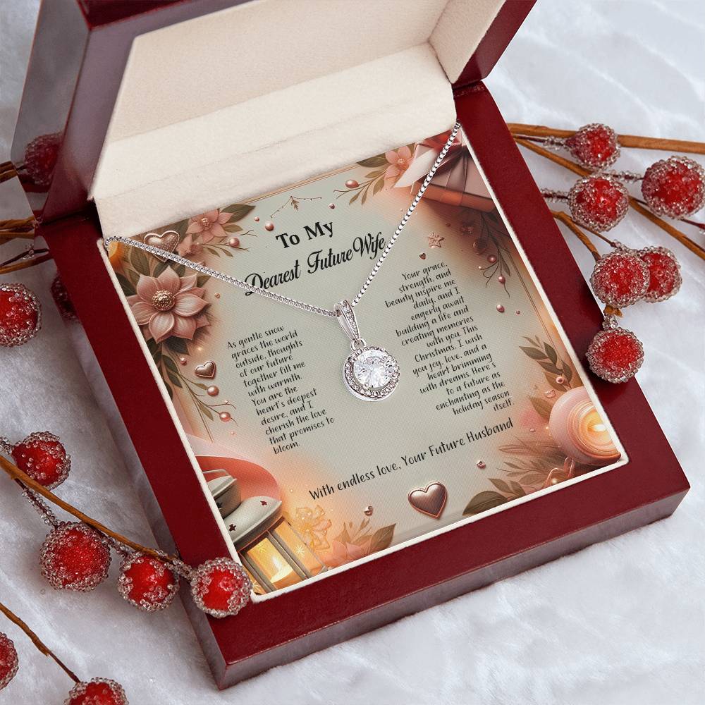 4044b Eternal Hope Necklace, Gift to my Future Wife with Beautiful Message Card