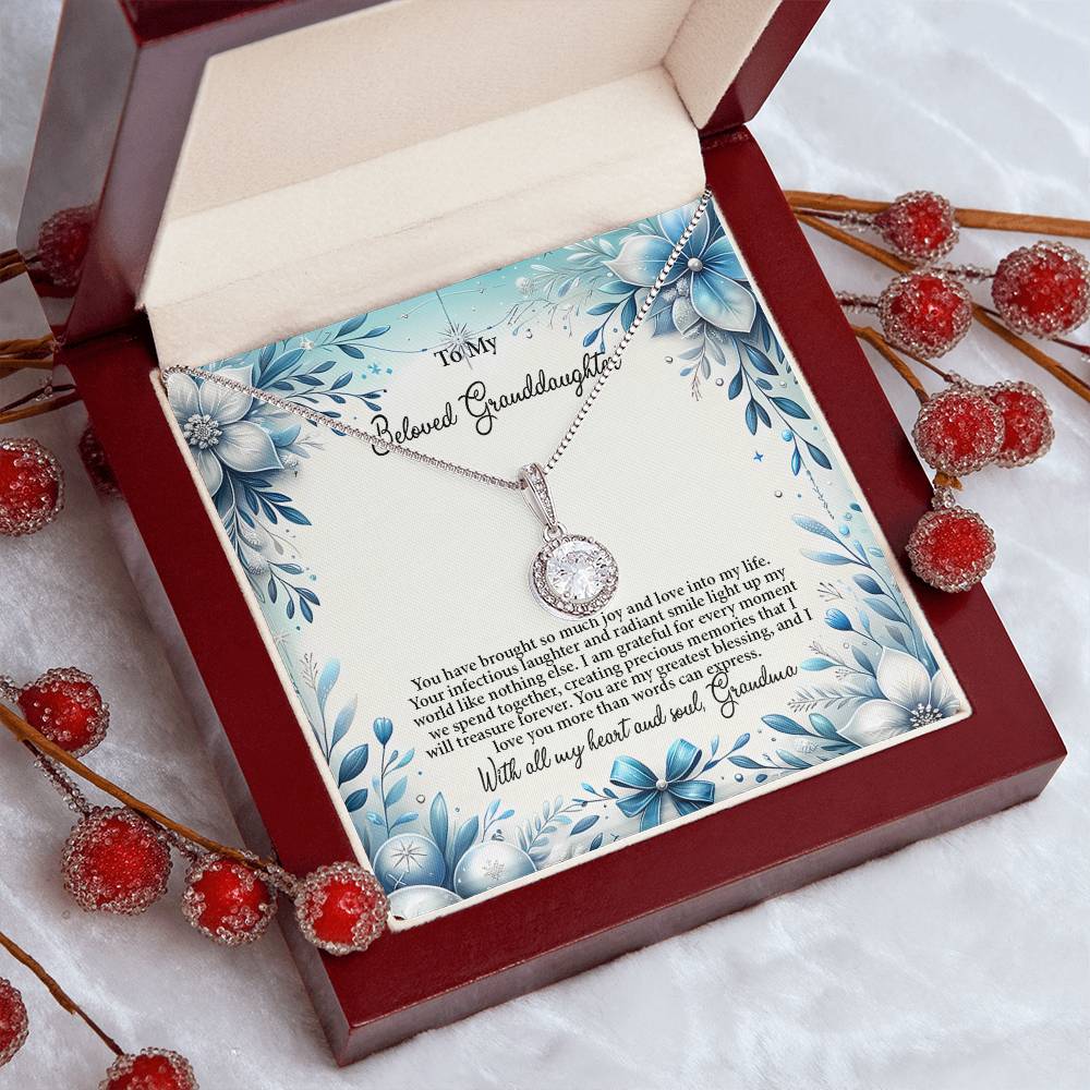 4050a Eternal Hope Necklace, Gift to my Granddaughter with Beautiful Message Card