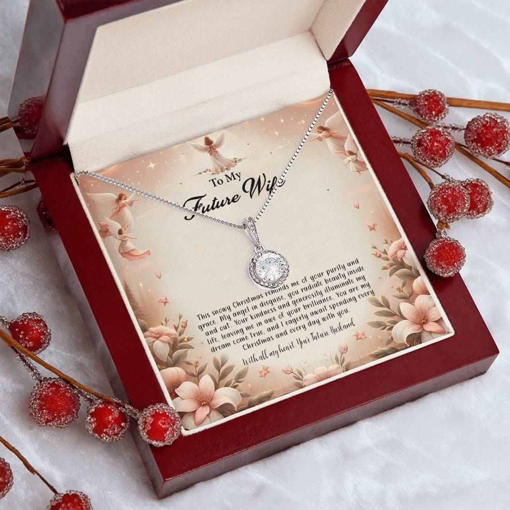 4052e Eternal Hope Necklace, Gift to my Future Wife with Beautiful Message Card