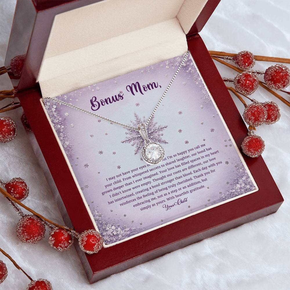 95314 a Eternal Hope Necklace, Gift to my Stepmom with Beautiful Message Card