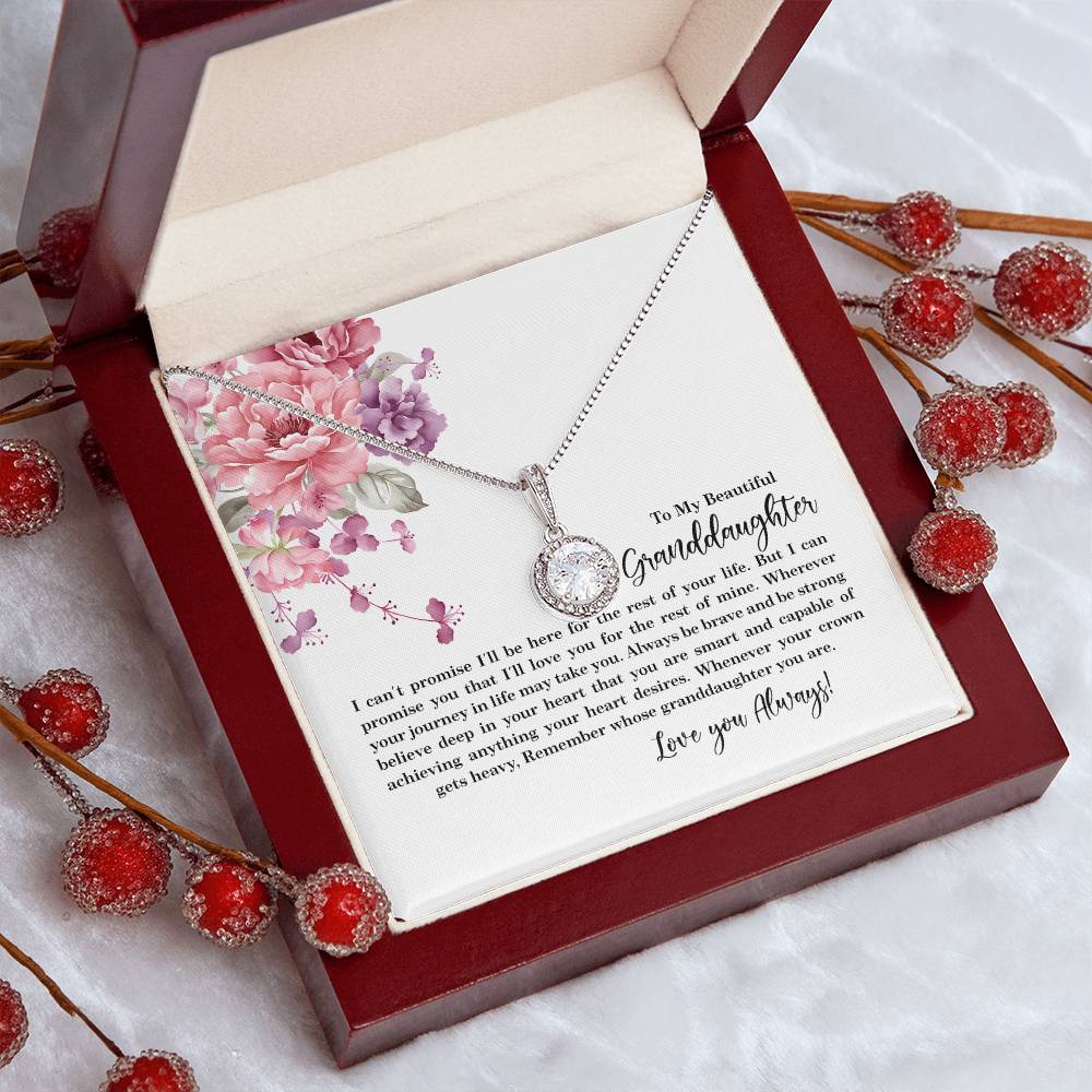 4027c Eternal Hope Necklace, Gift to my Granddaughter with Beautiful Message Card