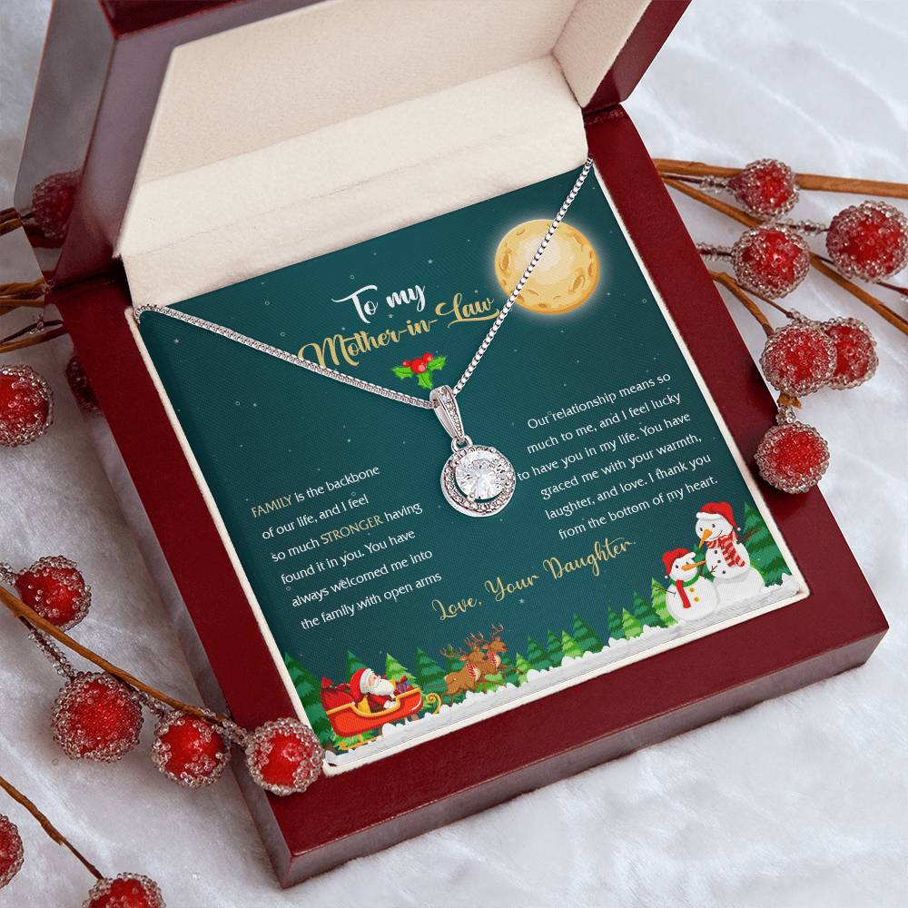 94314c Eternal Hope Necklace, Gift to my Stepmom with Beautiful Message Card