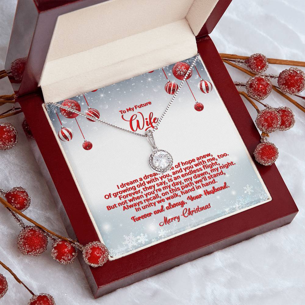 4012b Eternal Hope Necklace, Gift to My Wife with Beautiful Message Card