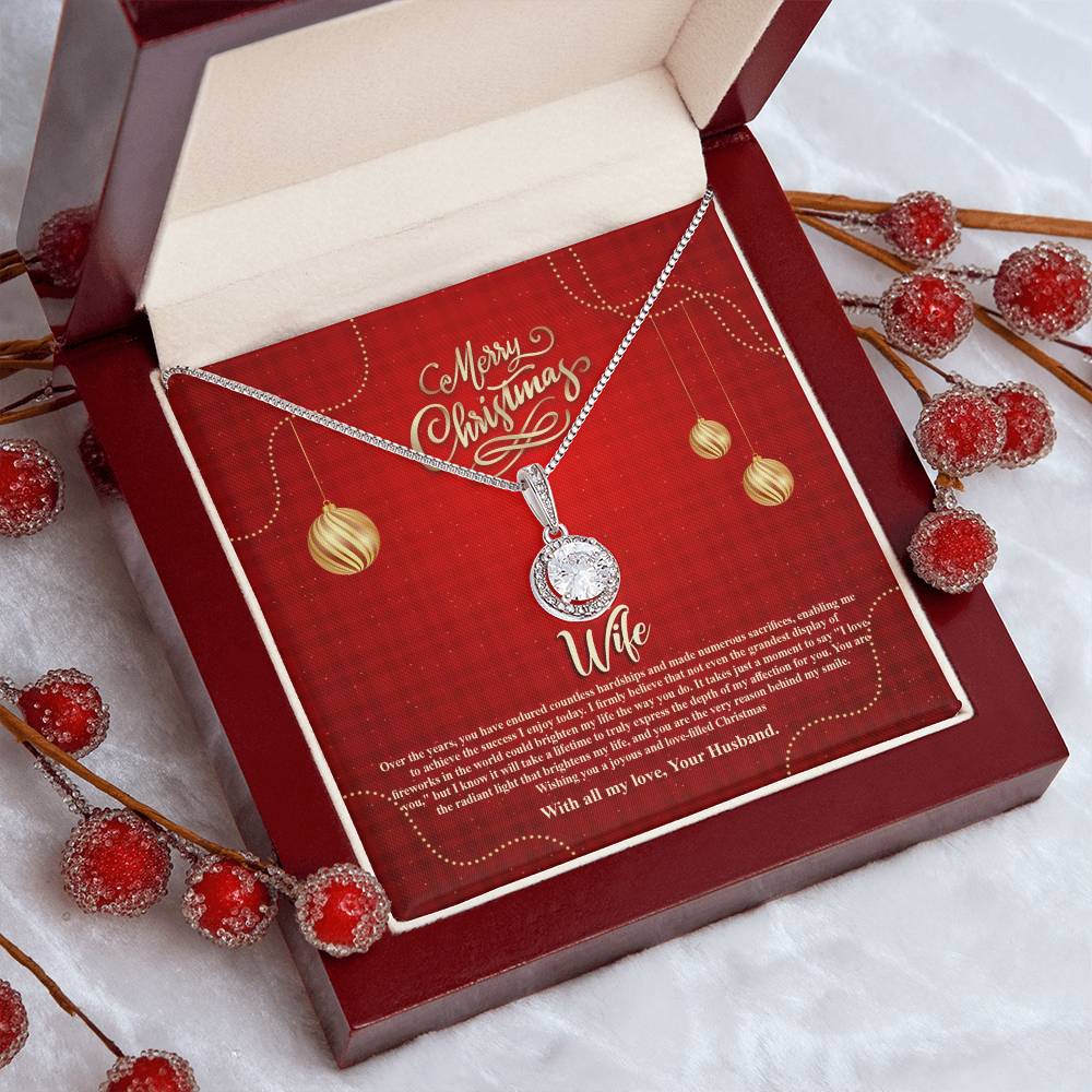 94096a Eternal Hope Necklace, Gift to My Wife with Beautiful Message Card