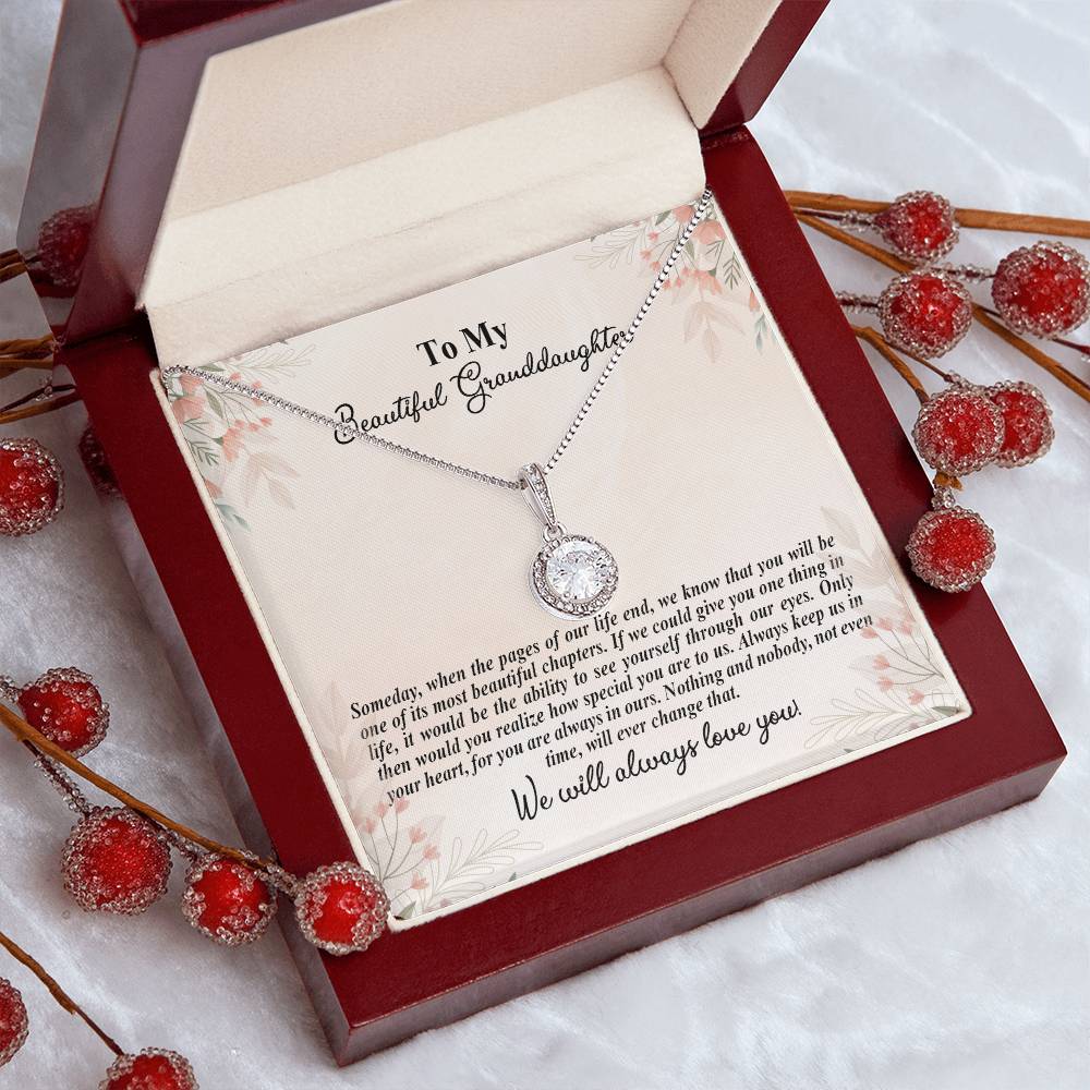 4025d Eternal Hope Necklace, Gift to my Granddaughter with Beautiful Message Card