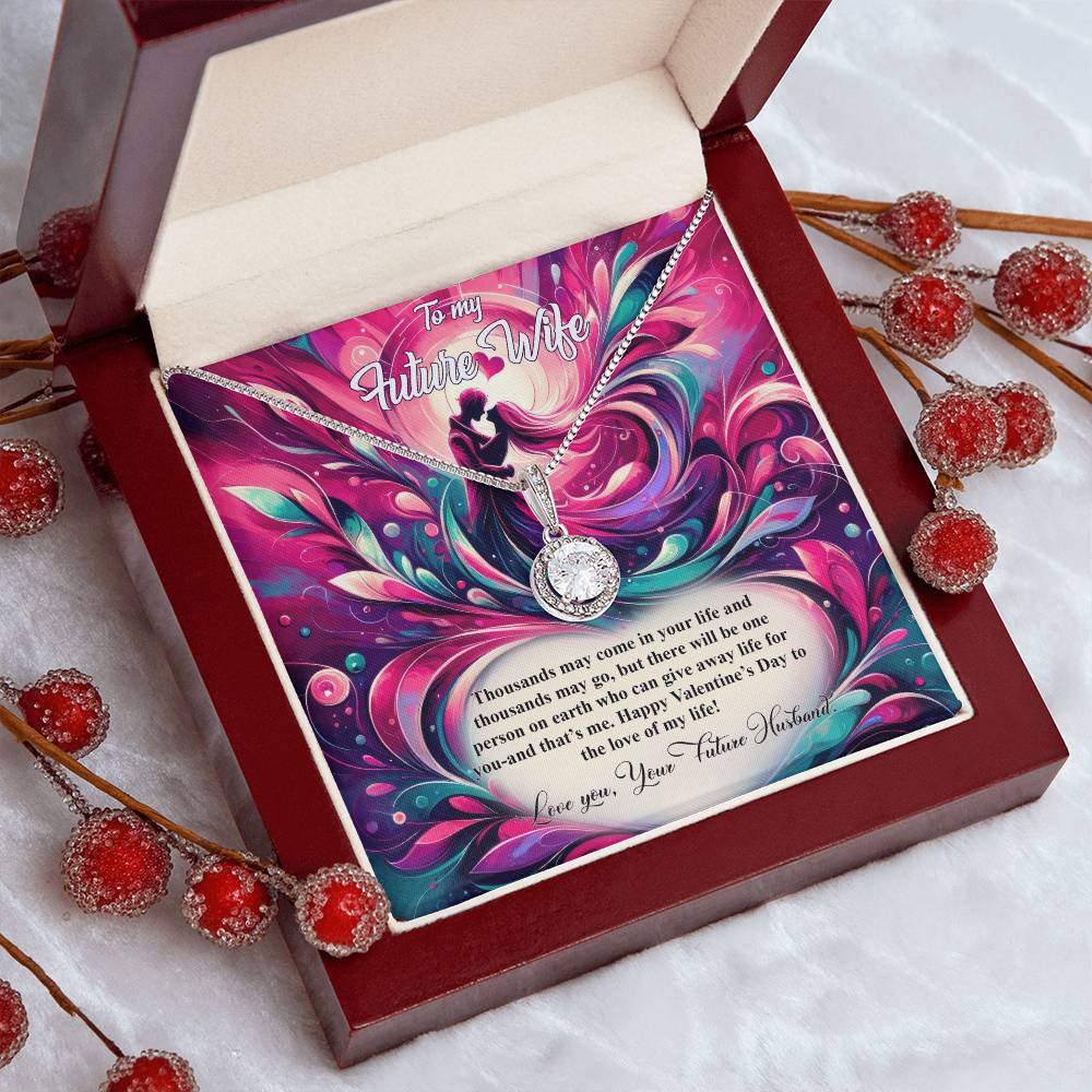 Valentine-st21d  Eternal Hope Necklace, Gift to my Future Wife with Beautiful Message Card