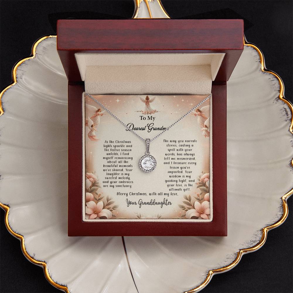 4052c Eternal Hope Necklace, Gift to my Grandma with Beautiful Message Card