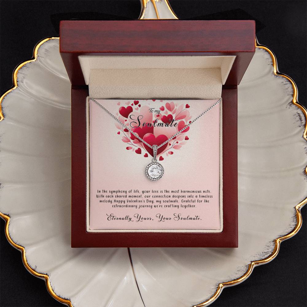 Valentine-st8b Eternal Hope Necklace, Gift to my Soulmate with Beautiful Message Card