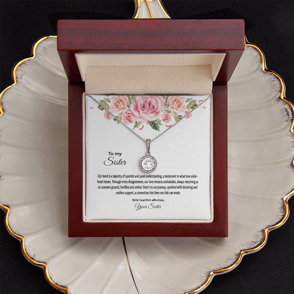 4031c Eternal Hope Necklace, Gift to my Sister with Beautiful Message Card