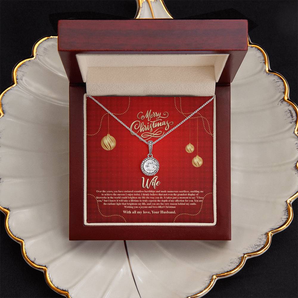 94096a Eternal Hope Necklace, Gift to My Wife with Beautiful Message Card