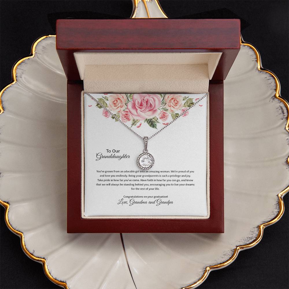 4031a Eternal Hope Necklace, Gift to my Granddaughter with Beautiful Message Card