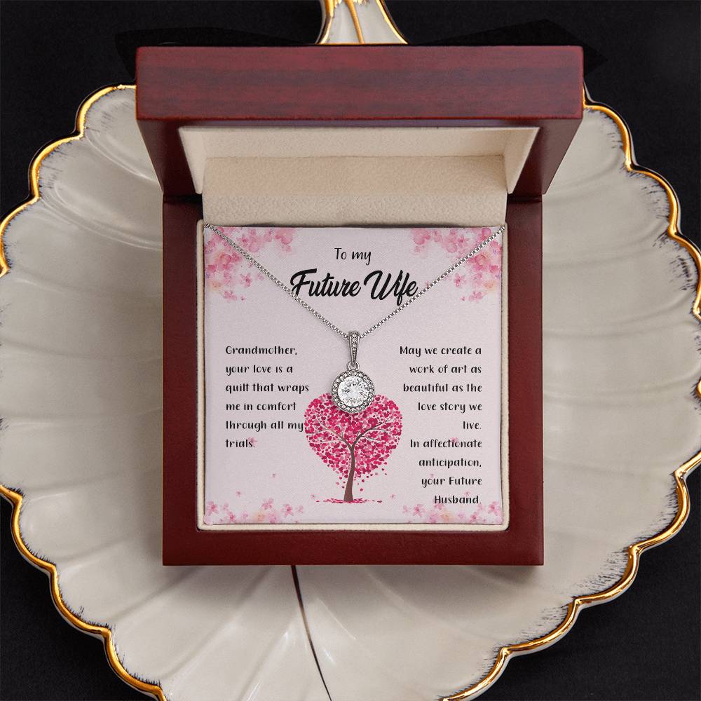 4042b fix Eternal Hope Necklace, Gift to my Future Wife with Beautiful Message Card