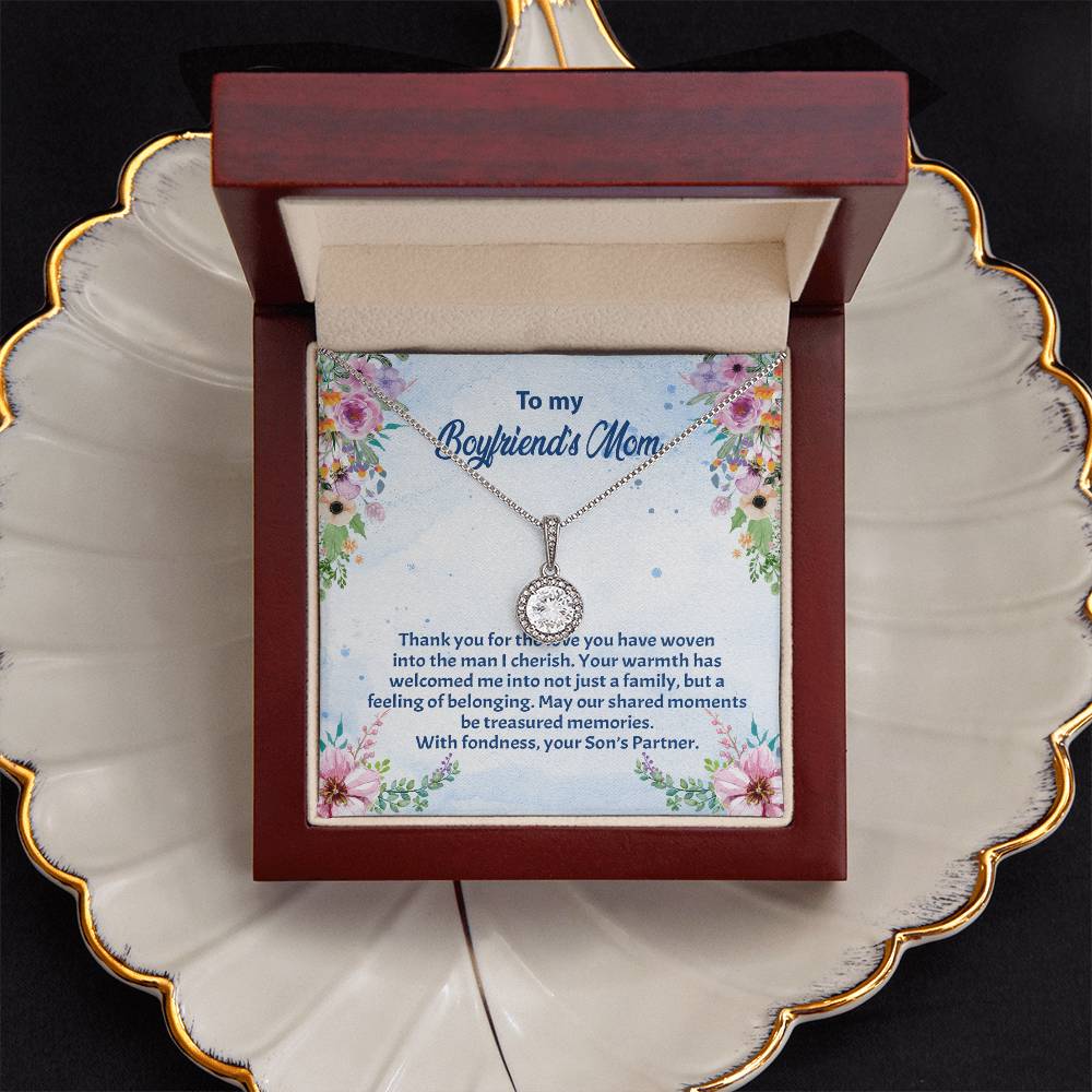 4038d Eternal Hope Necklace, Gift to my Boyfriend's Mom with Beautiful Message Card