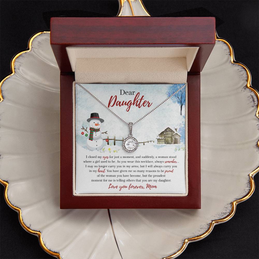 94386b Eternal Hope Necklace, Gift to my Daughter with Beautiful Message Card