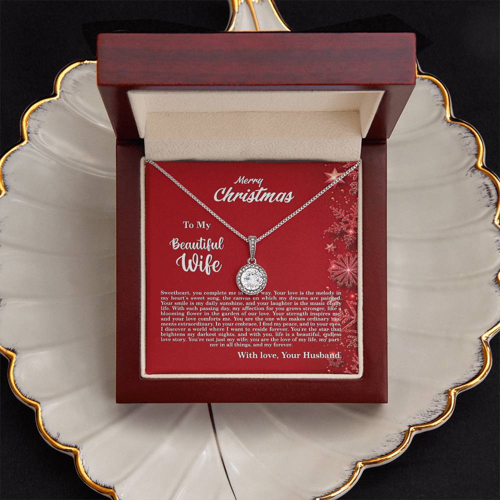 4013c Eternal Hope Necklace, Gift to My Wife with Beautiful Message Card