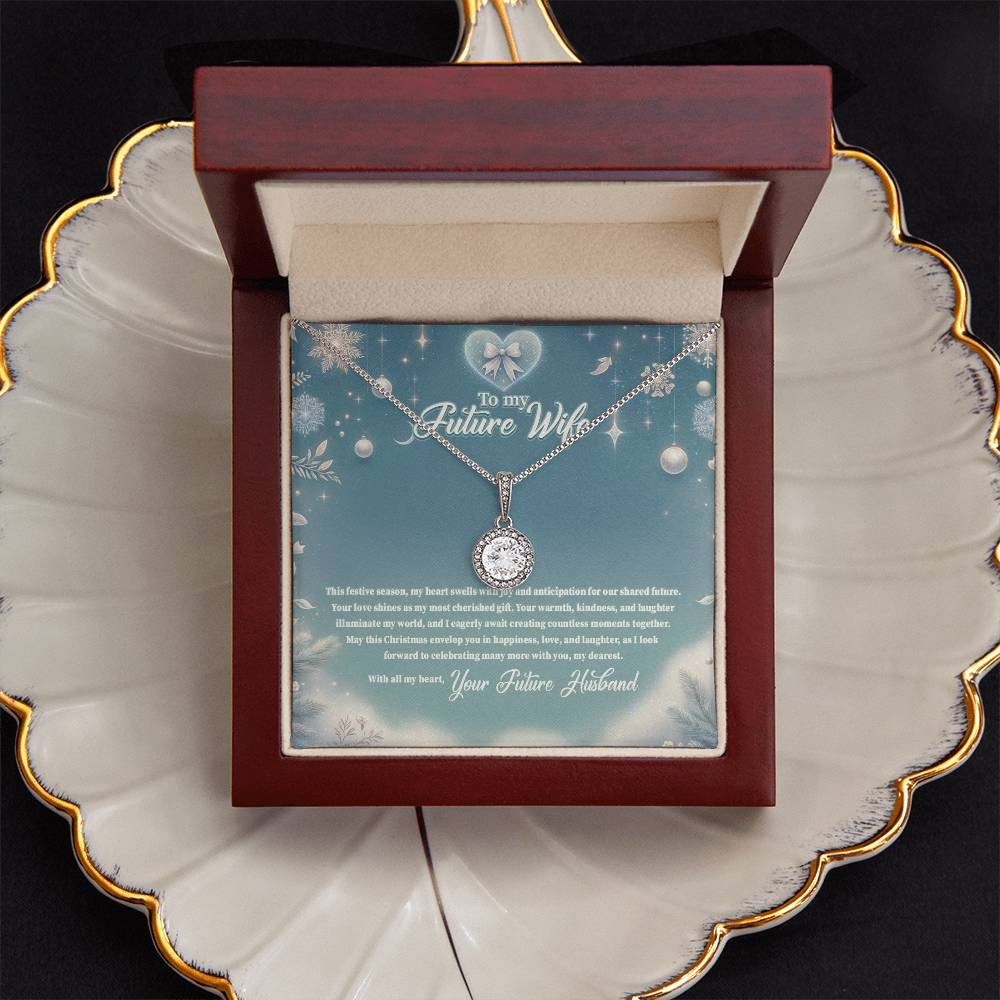 4045 (3) Eternal Hope Necklace, Gift to my Future Wife with Beautiful Message Card