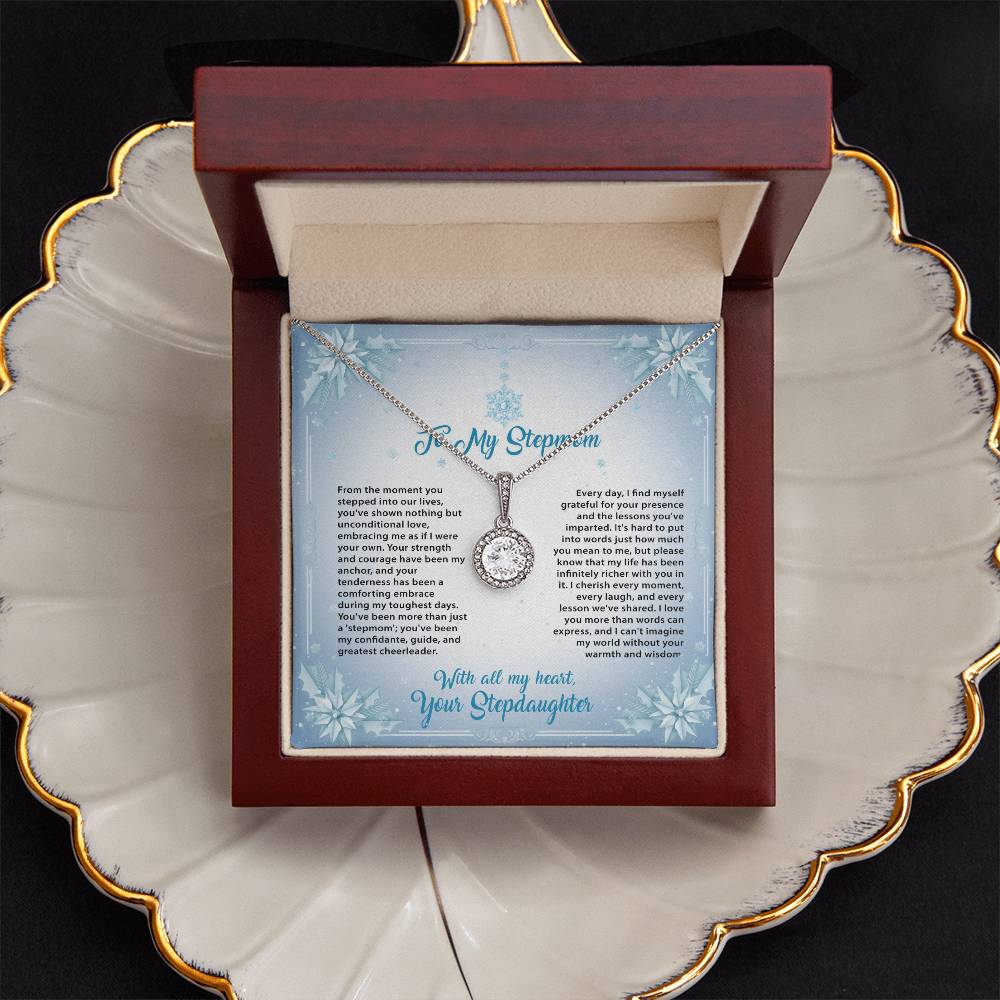 95315 a Eternal Hope Necklace, Gift to my Stepmom with Beautiful Message Card