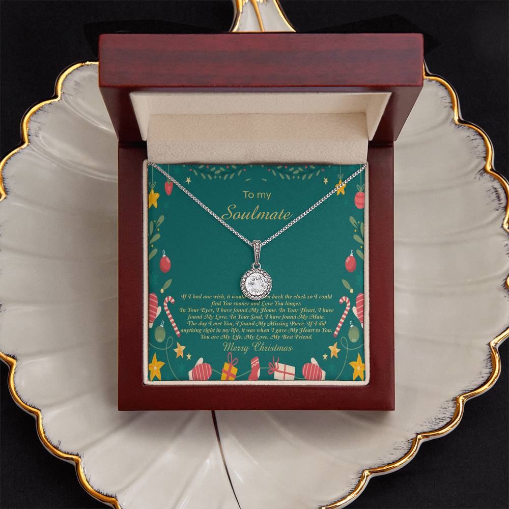 94098a Eternal Hope Necklace, Gift to My Soulmate with Beautiful Message Card