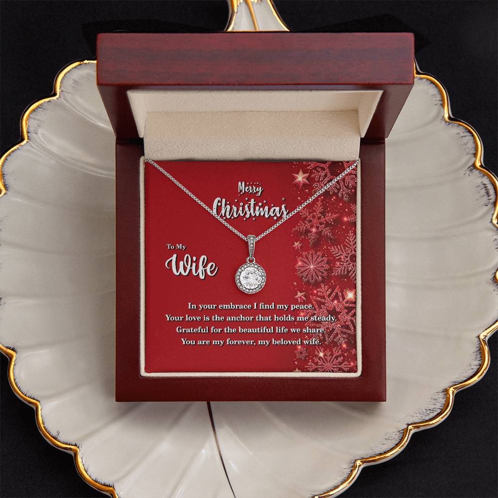 4013 Eternal Hope Necklace, Gift to My Wife with Beautiful Message Card