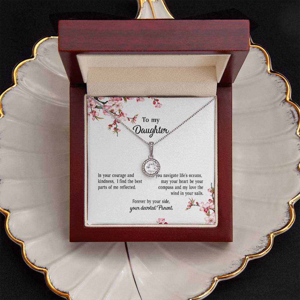 4039a Eternal Hope Necklace, Gift to my Daughter with Beautiful Message Card