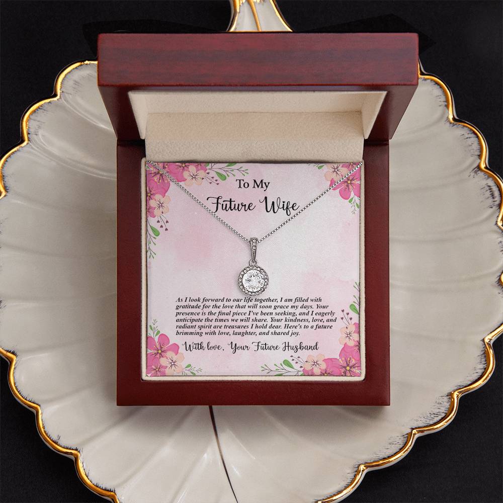 4035b Eternal Hope Necklace, Gift to my Future Wife with Beautiful Message Card