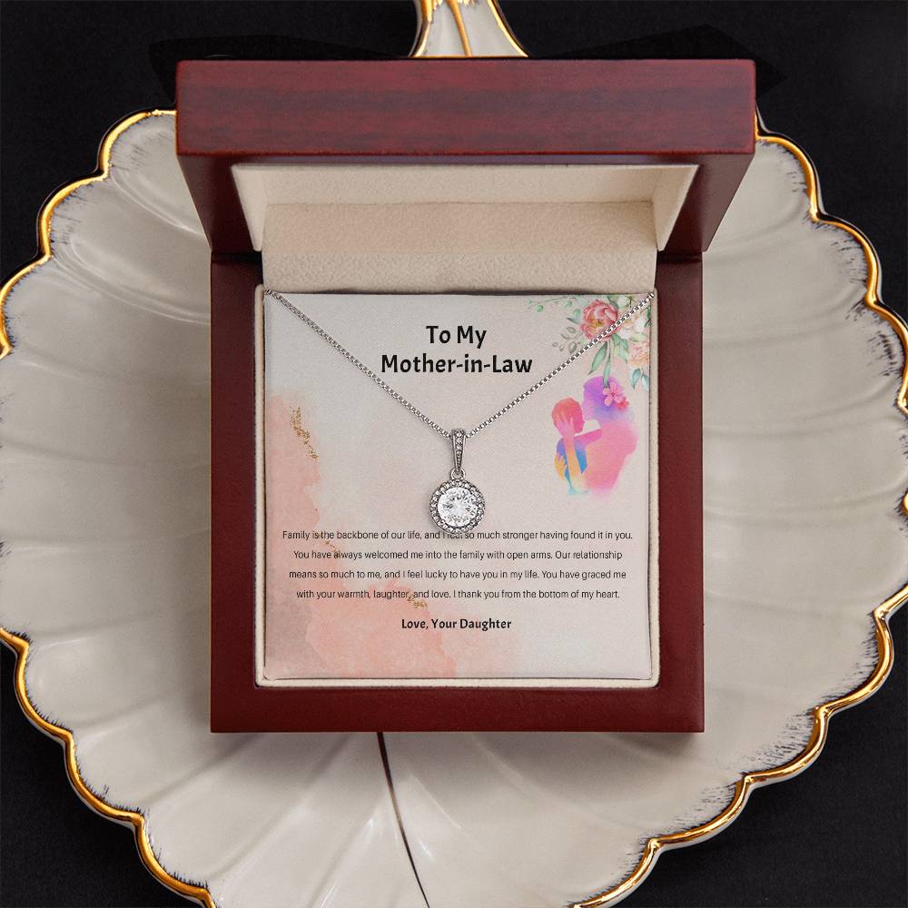 94689b Eternal Hope Necklace, Gift to my Stepmom with Beautiful Message Card