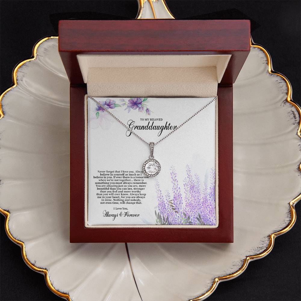 4030 (b) Eternal Hope Necklace, Gift to my Granddaughter with Beautiful Message Card