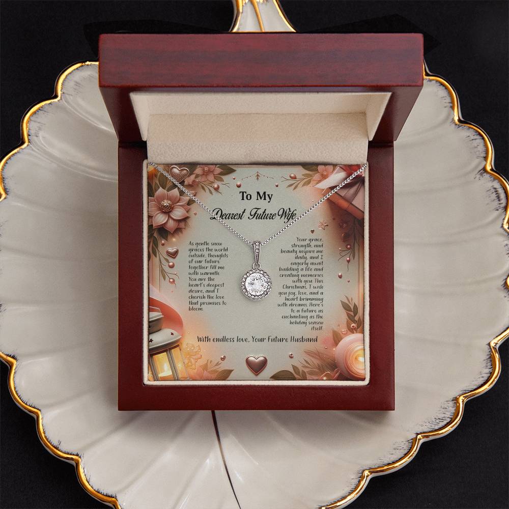 4044b Eternal Hope Necklace, Gift to my Future Wife with Beautiful Message Card