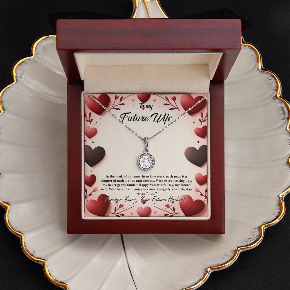 Valentine-st7d  Eternal Hope Necklace, Gift to my Future Wife with Beautiful Message Card