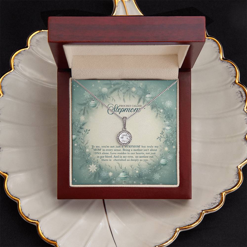 95320 b Eternal Hope Necklace, Gift to my Stepmom with Beautiful Message Card