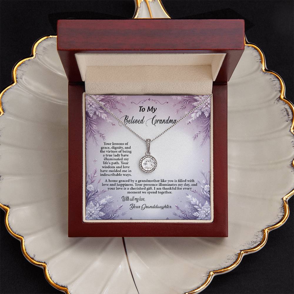 4054a Eternal Hope Necklace, Gift to my Grandma with Beautiful Message Card