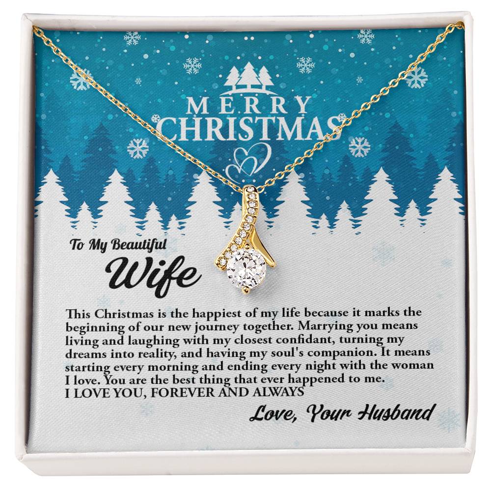 4010c Alluring Beauty Necklace,  Gift to my Wife with very nice Message Card