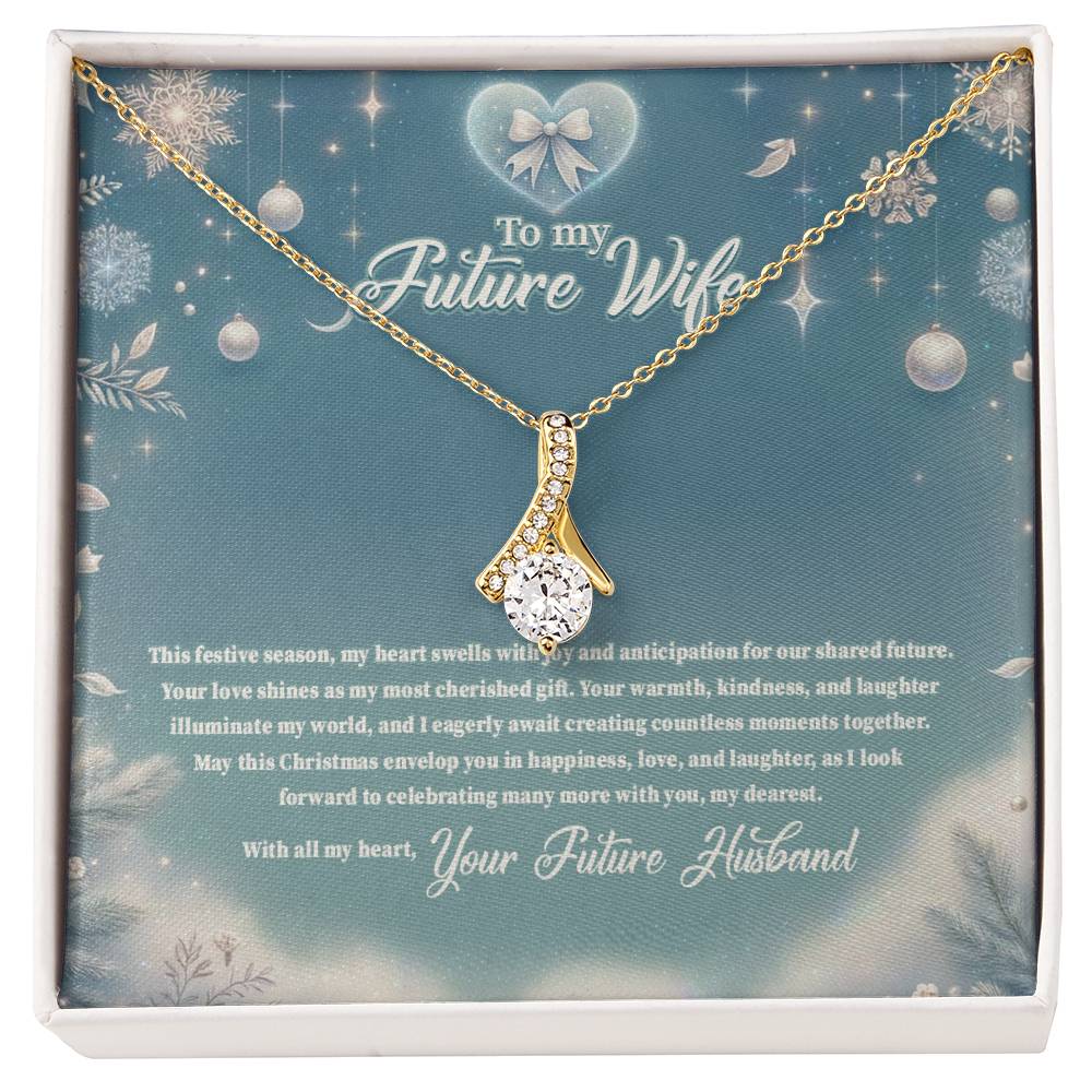 4045 (3) Alluring Beauty Necklace, Gift to my Future Wife with Beautiful Message Card