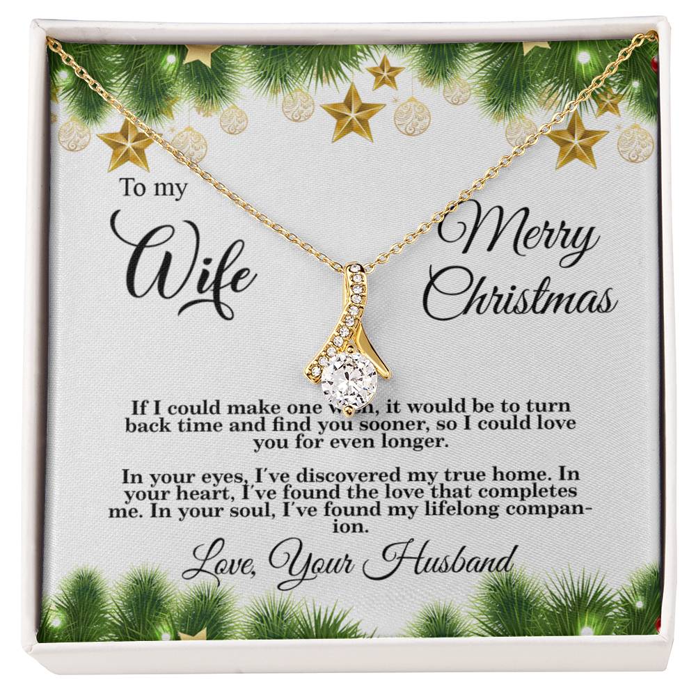 4004b Alluring Beauty Necklace,  Gift to my Wife with very nice Message Card