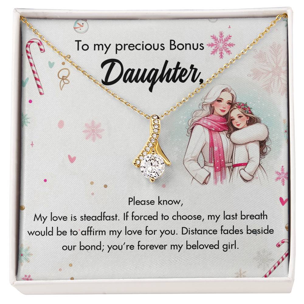 95127-a Alluring Beauty Necklace, Gift to My Daughter with Beautiful Message Card