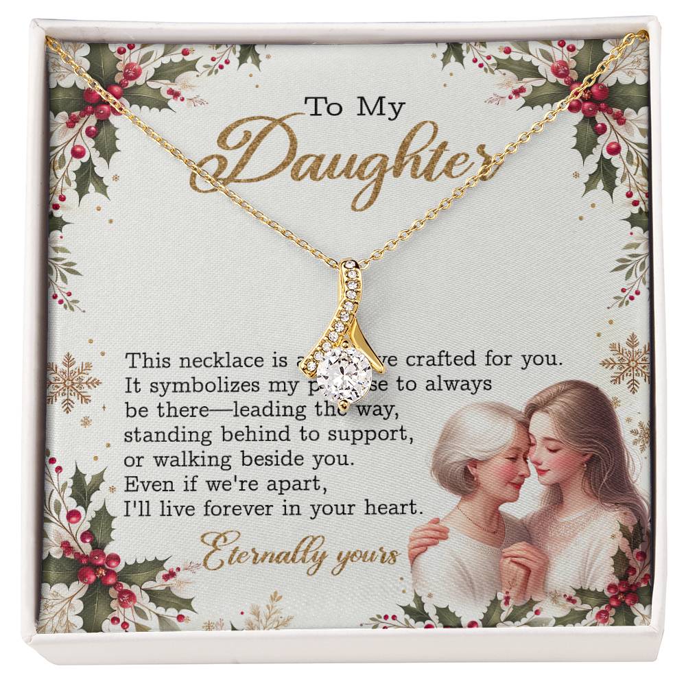 95147b Alluring Beauty Necklace, Gift to My Daughter with Beautiful Message Card