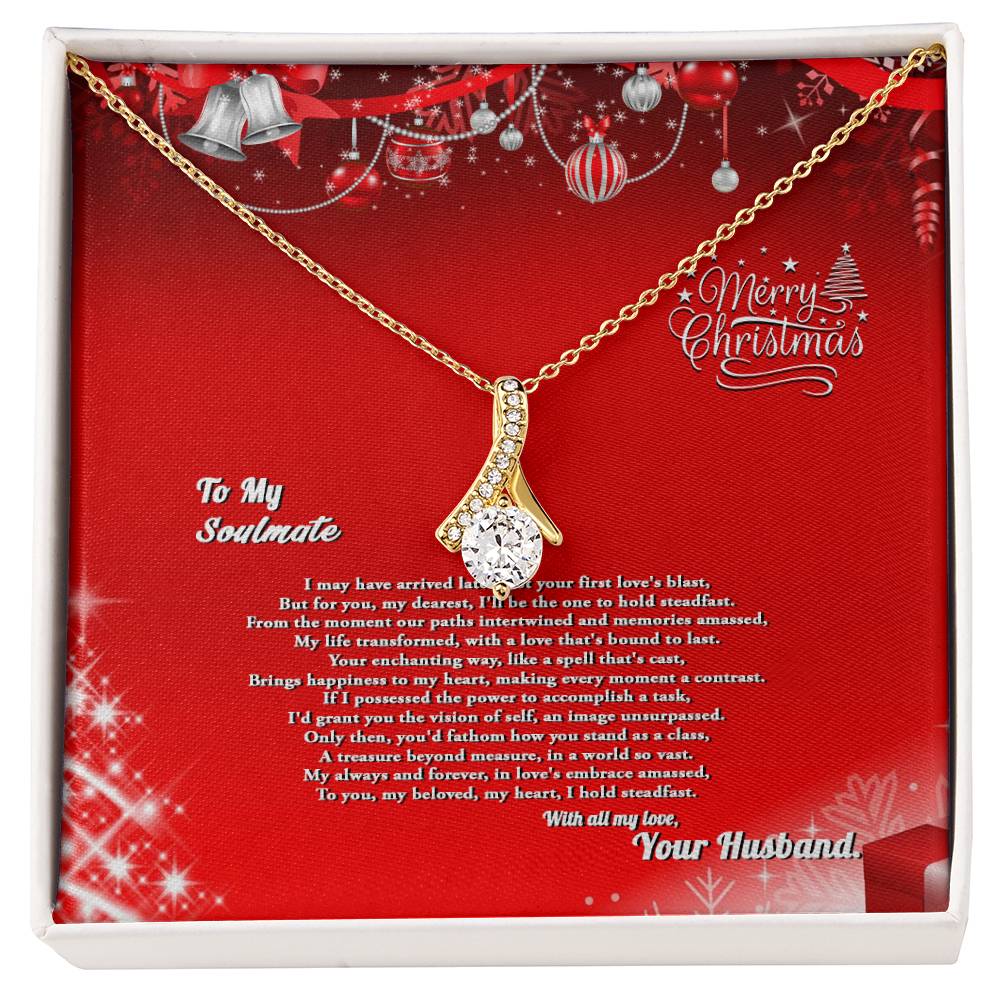 4007a Alluring Beauty Necklace, Gift to my Soulmate with Message Card