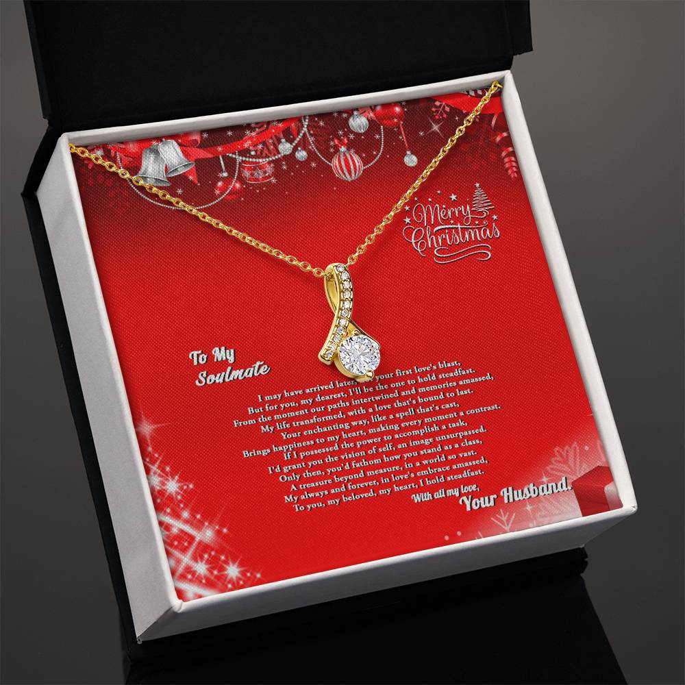 4007a Alluring Beauty Necklace, Gift to my Soulmate with Message Card