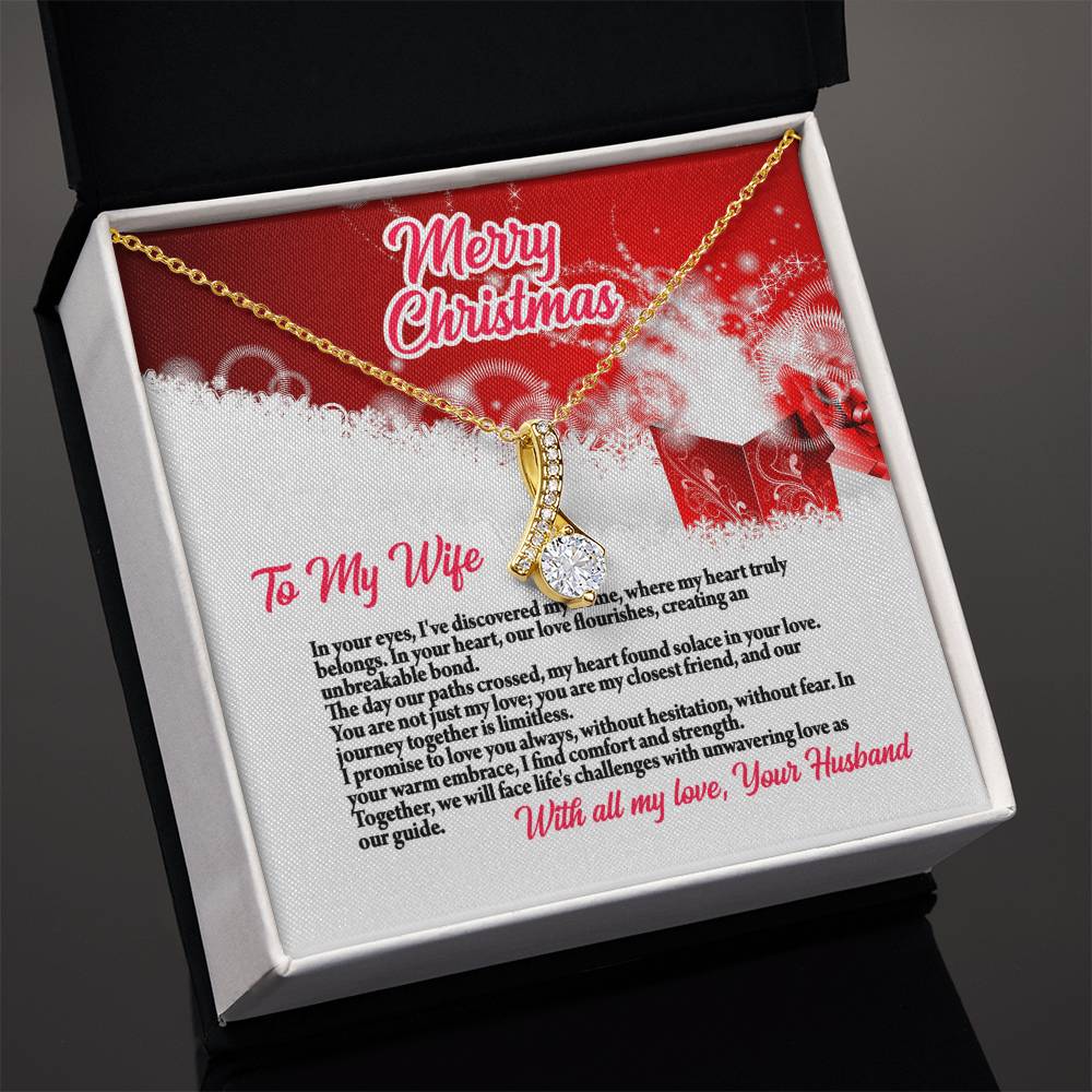 4003a Alluring Beauty Necklace,  Gift to my Wife with very nice Message Card