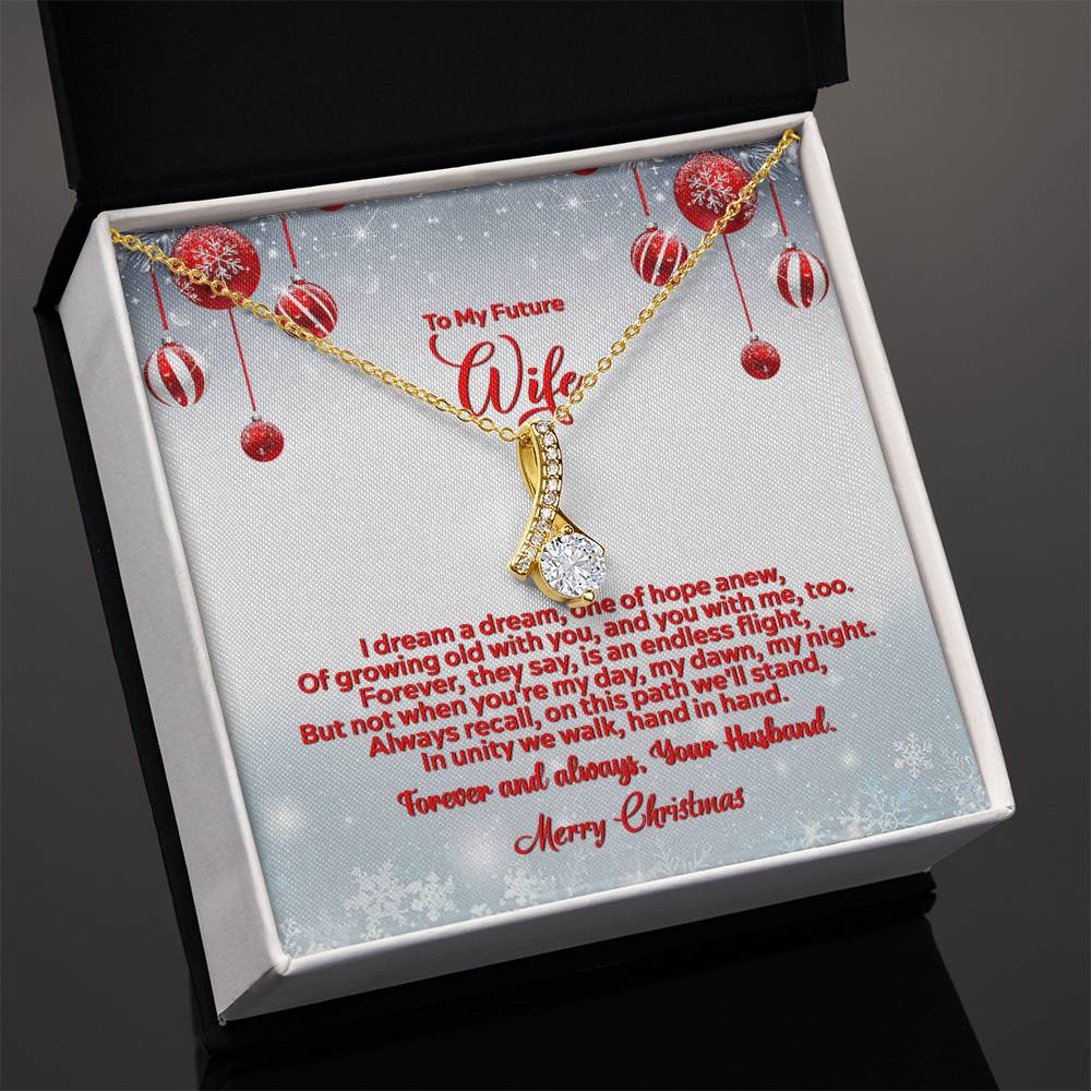 4012b Alluring Beauty Necklace,  Gift to my Wife with very nice Message Card