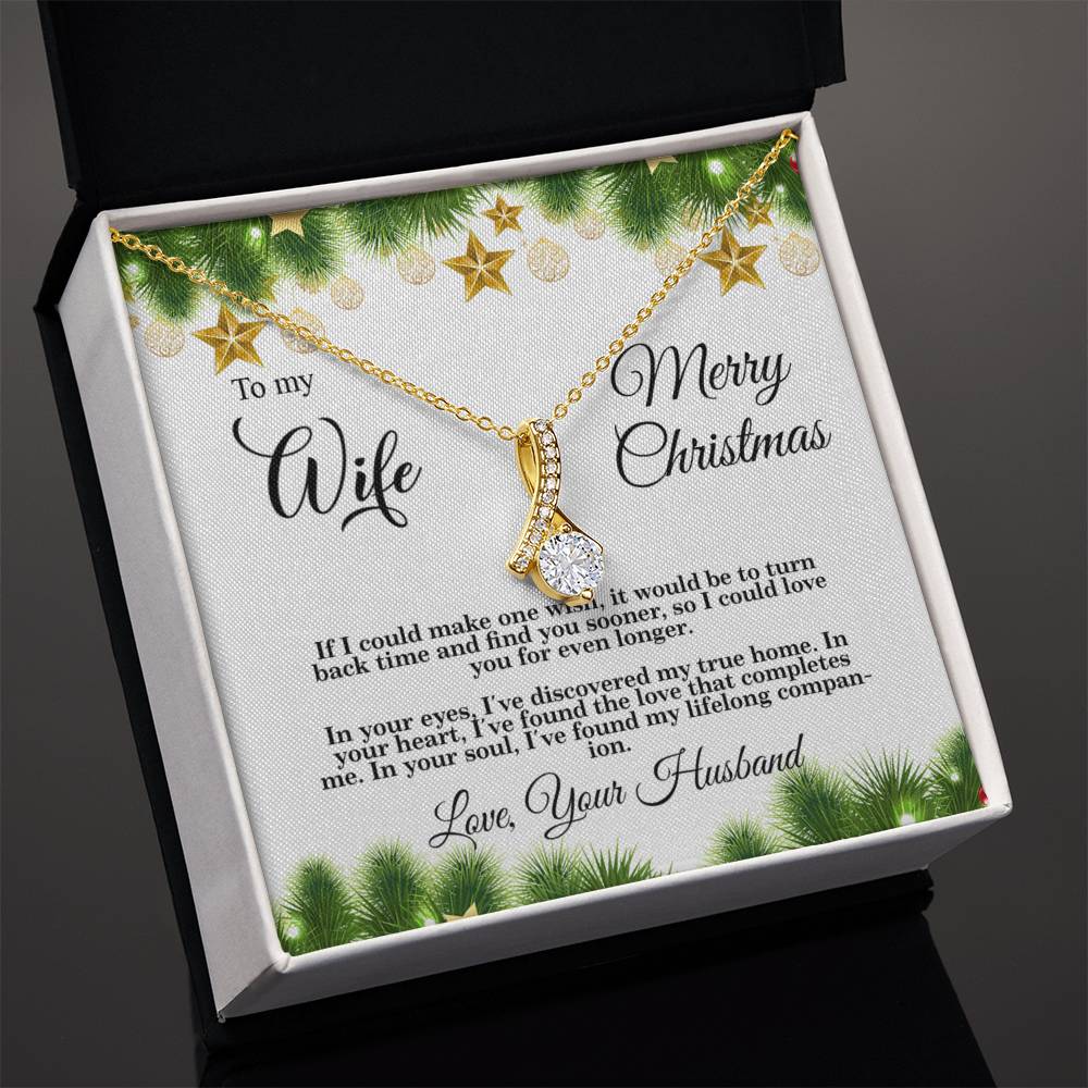 4004b Alluring Beauty Necklace,  Gift to my Wife with very nice Message Card
