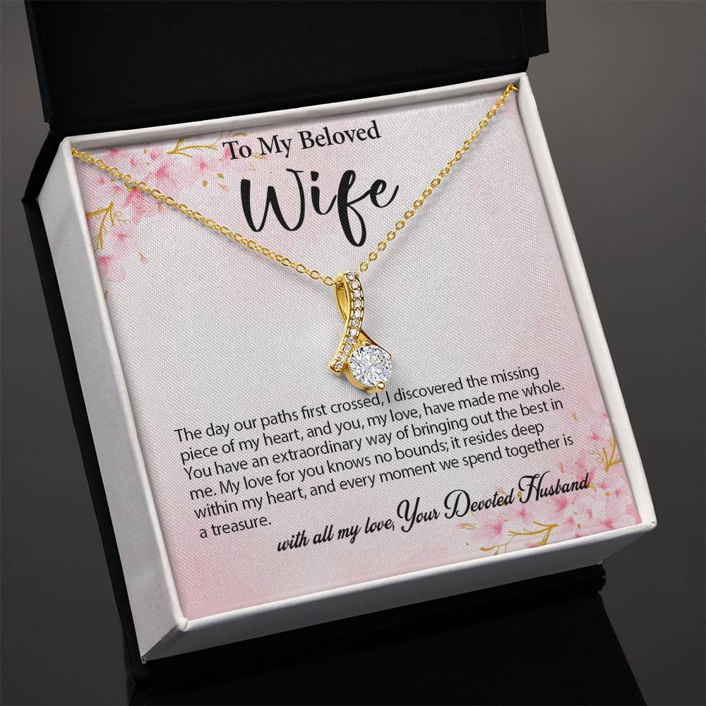 4029a Alluring Beauty Necklace,  Gift to my Wife with very nice Message Card