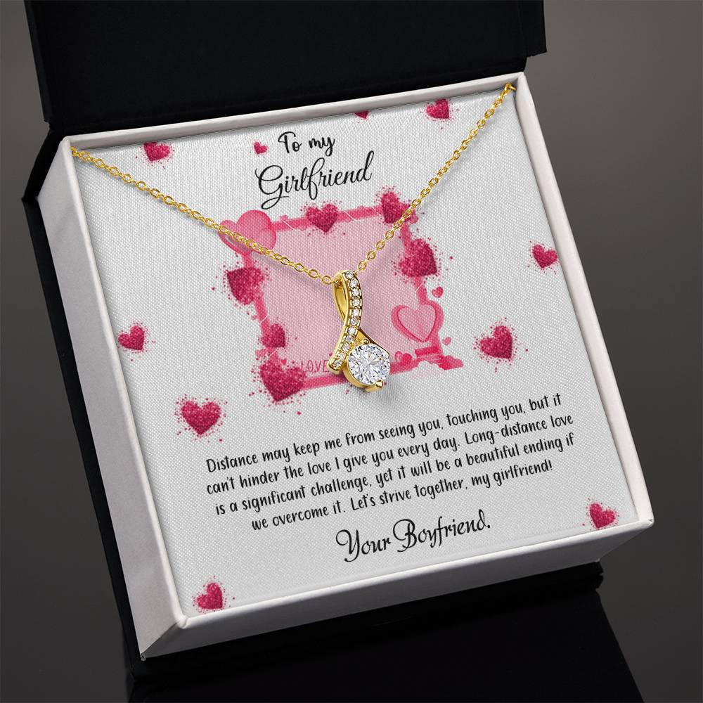 valentine-32d Alluring Beauty Necklace, Gift to my Future Wife with Beautiful Message Card