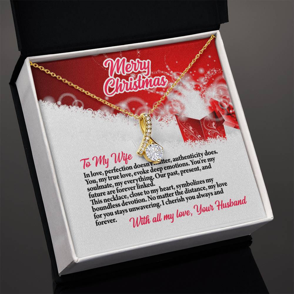 4003b Alluring Beauty Necklace,  Gift to my Wife with very nice Message Card