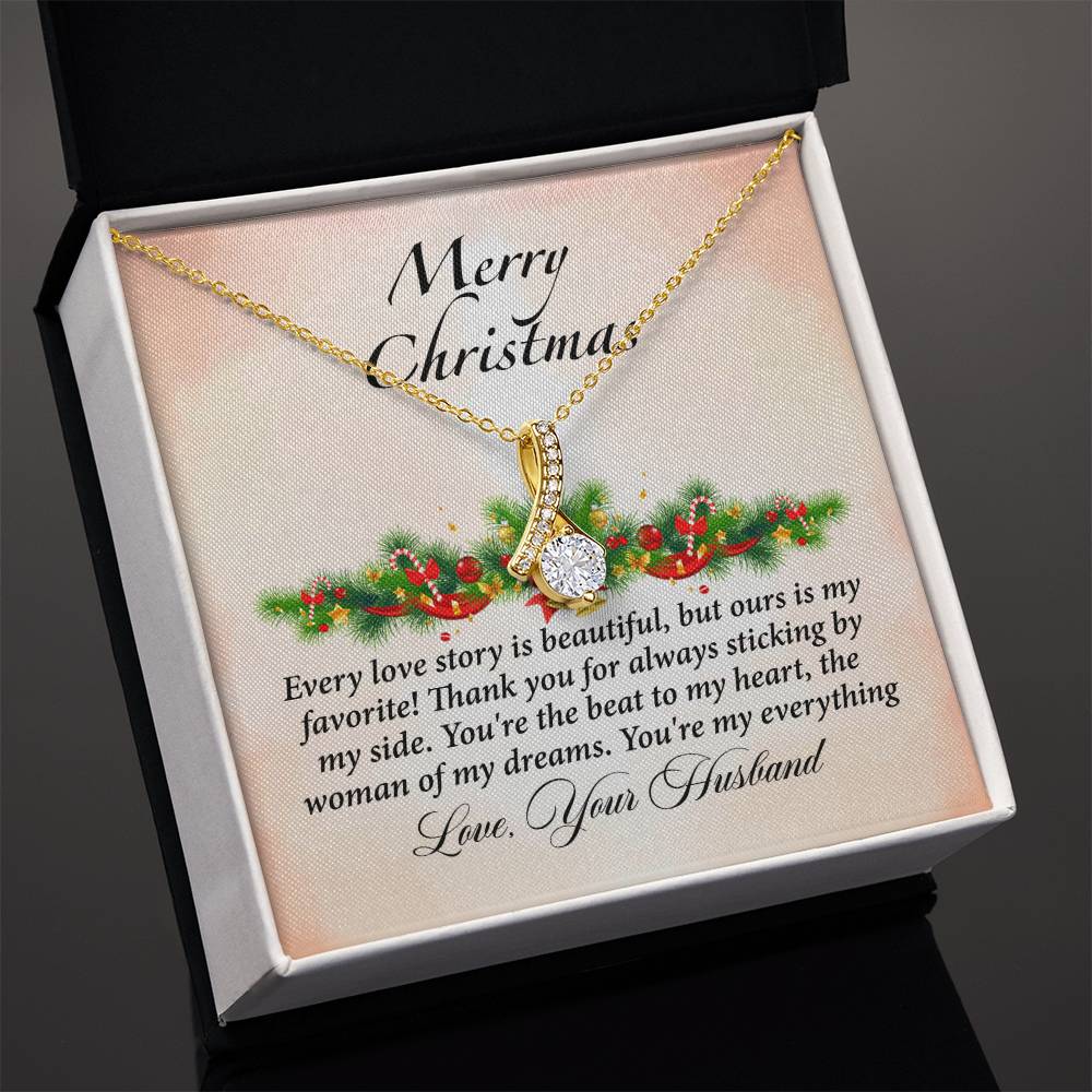 4009 Alluring Beauty Necklace, Gift to my Soulmate with Message Card